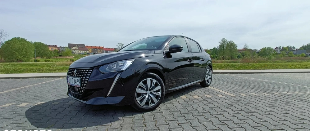 Peugeot 208 cena 55777 przebieg: 45831, rok produkcji 2020 z Lipno małe 631